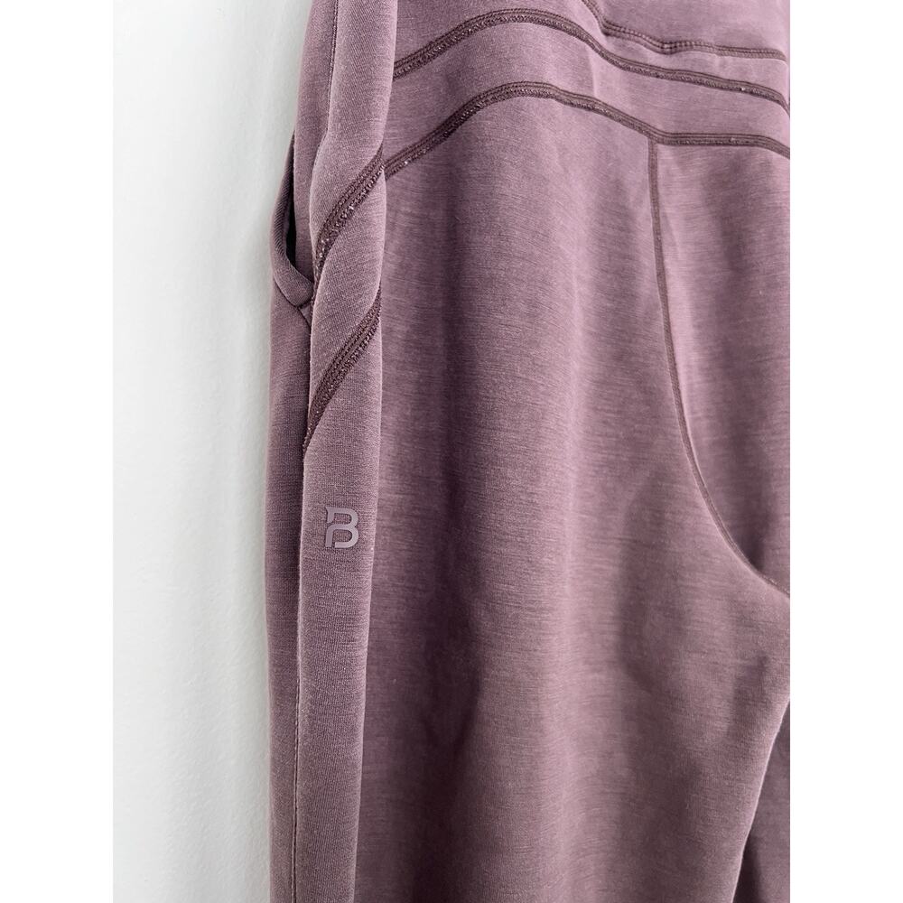 Women’s BYLT Basics Split Hem Joggers‎ Size Small Maroon Red Sweatpants - Picture 6 of 11